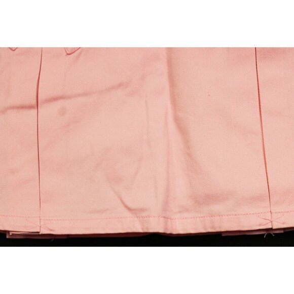 2006 Gymboree Cherry Pie Pink Bow Skort sz 7 NWT Girls Winter Pleated Skirt - Picture 4 of 9